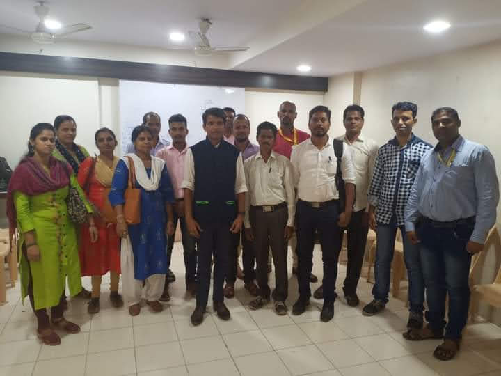 GogoWis workshop मधील सहभागींचा group photo